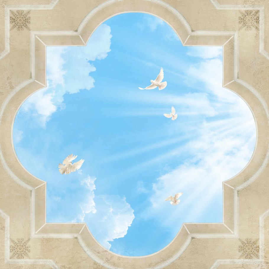 Роспись потолка