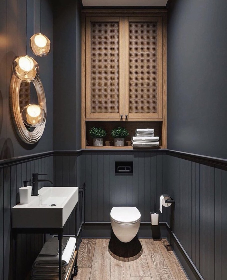 Шкаф в туалет