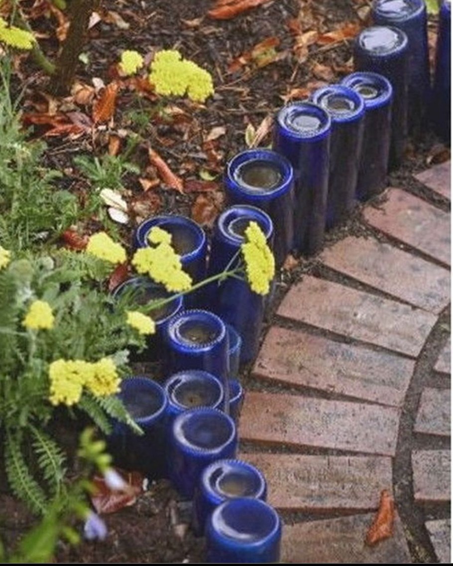 Идеи забора для клумбы своими руками