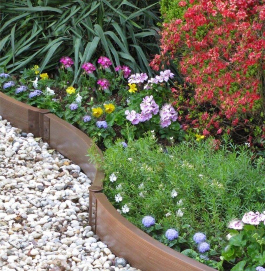 Ограждение для клумбы