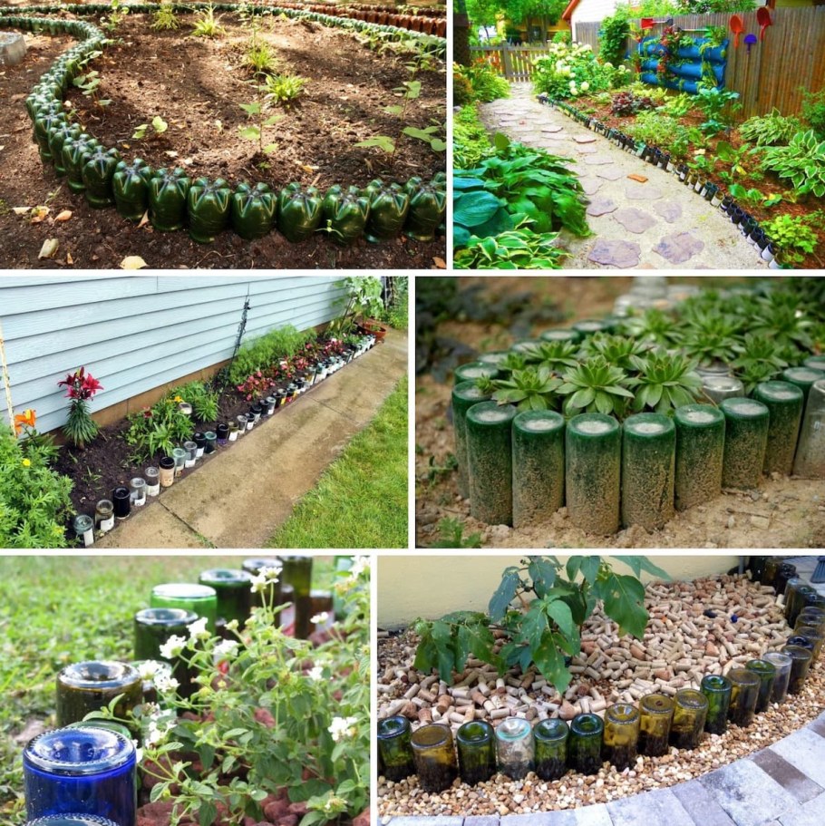 Гибкий бордюр для дорожек