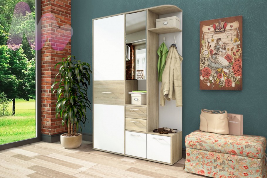 Прихожая Гретта антрацит