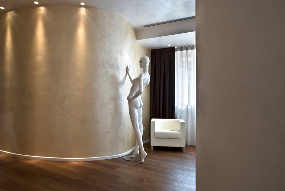 Акцентная стена на кухне