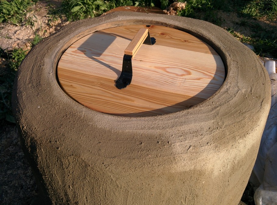 Тандыр Амфора Гектор с открывающейся