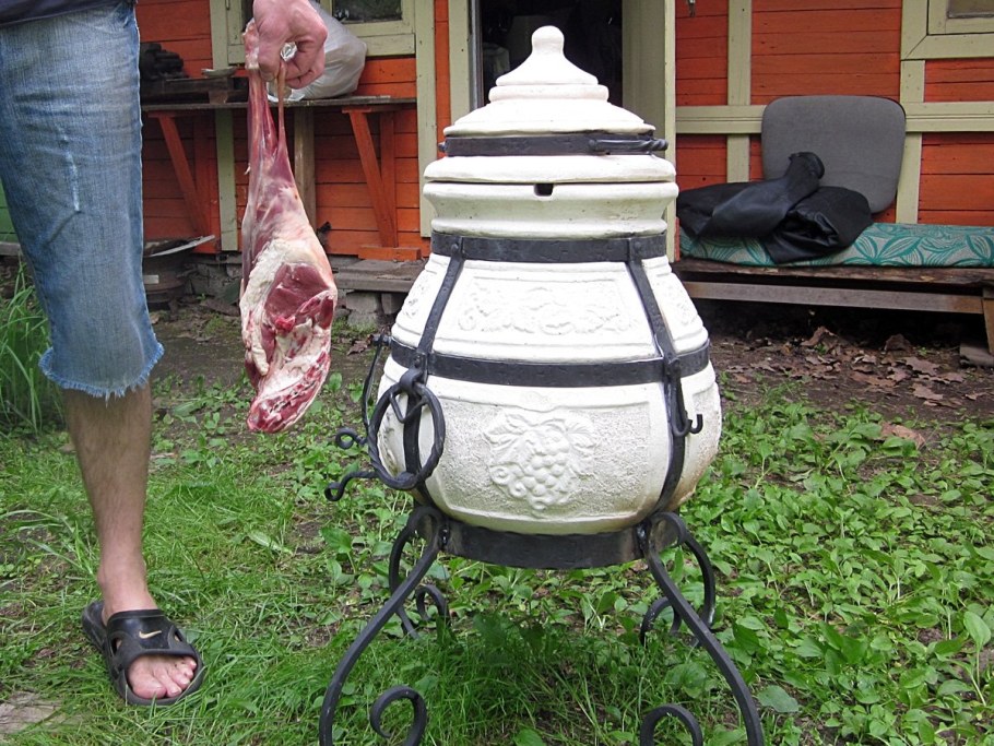 Тандыр из кирпича м200