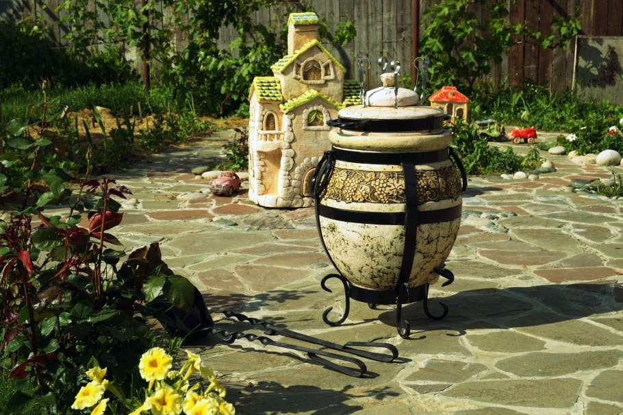 Полузаглубленный тандыр