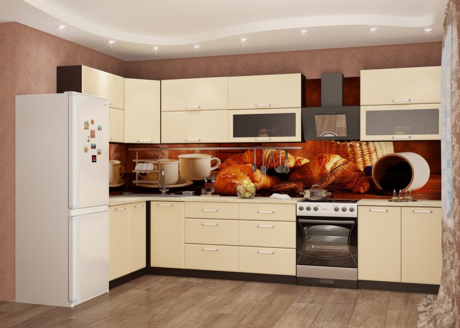 Кухня угловая Престиж 1200х1785 Боровичи
