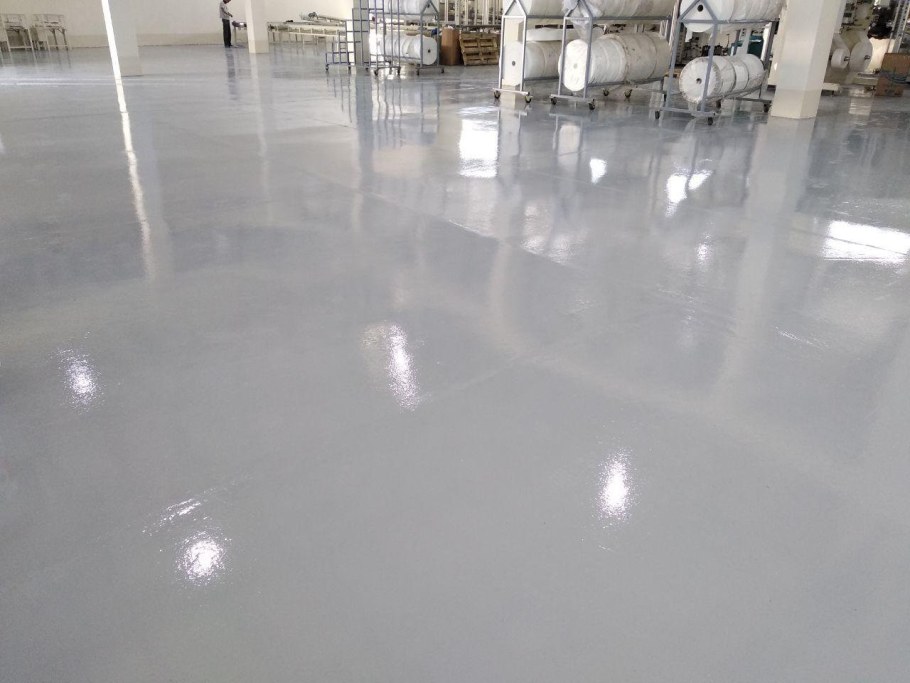 Полусухая стяжка пола в разрезе