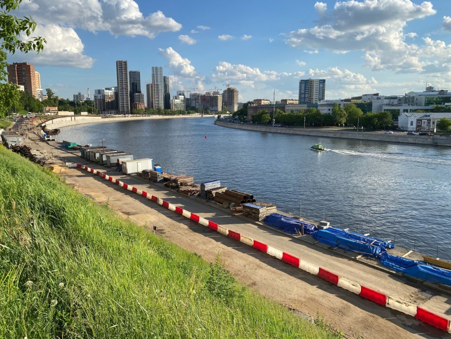 Крутицкая набережная реконструкция