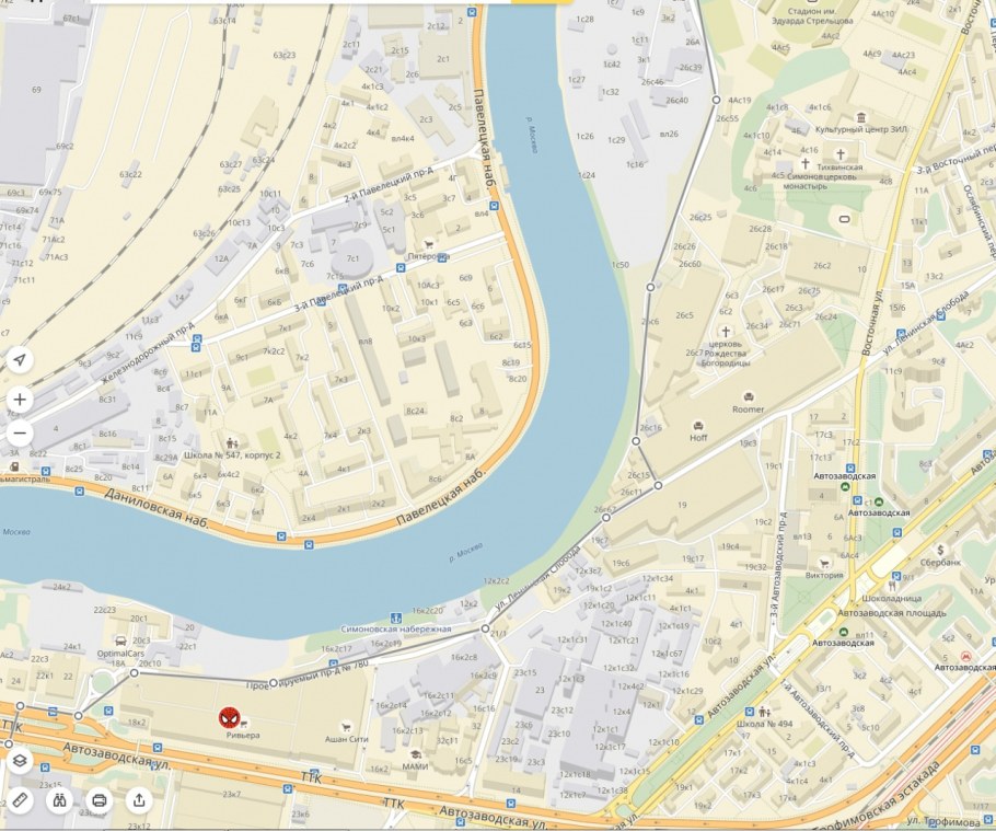 Благоустройство Крутицкой набережной