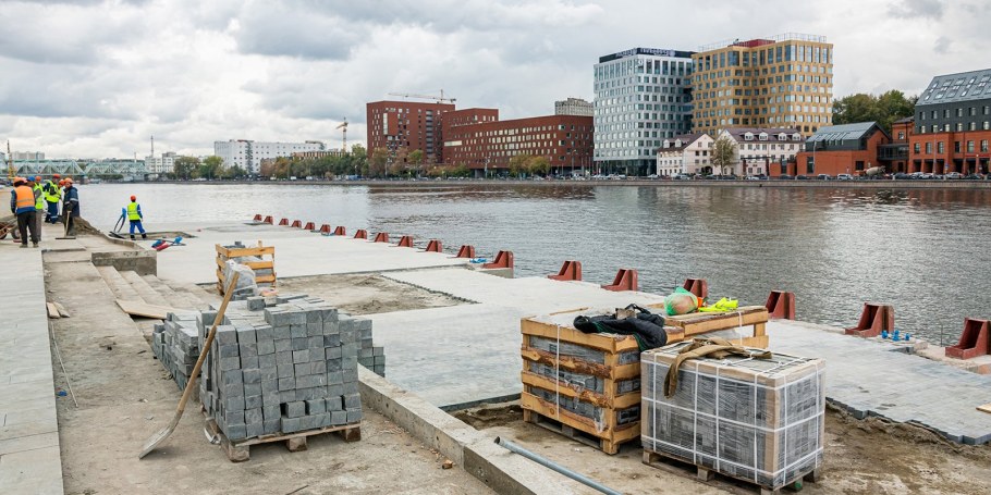 Реконструкция Шелепихинской набережной 2020