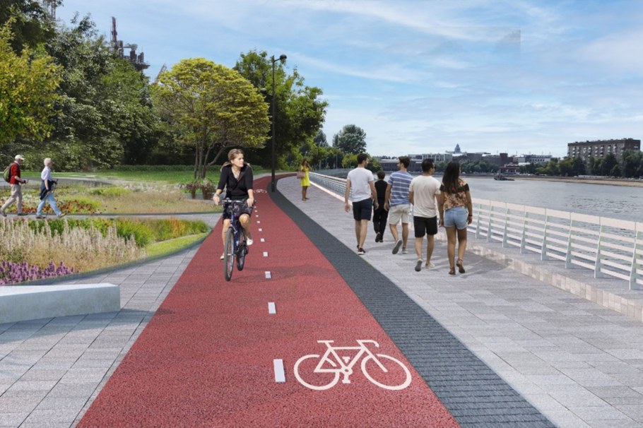 План реконструкции Крутицкой набережной