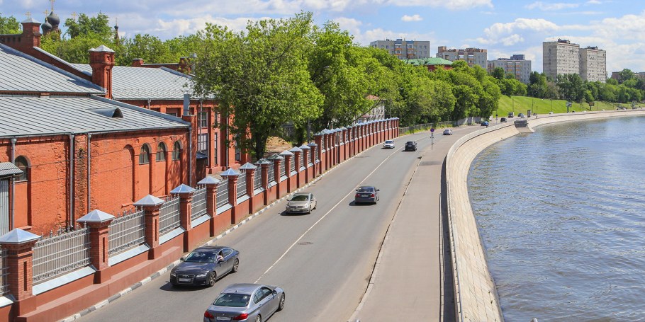 Крутицкая набережная реконструкция