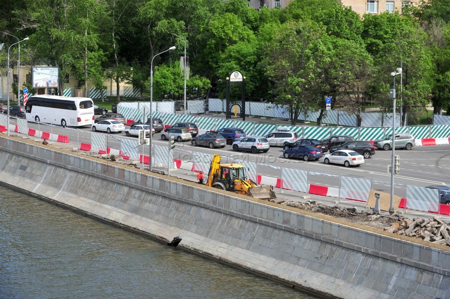 Набережная Москвы реки в районе Таганской