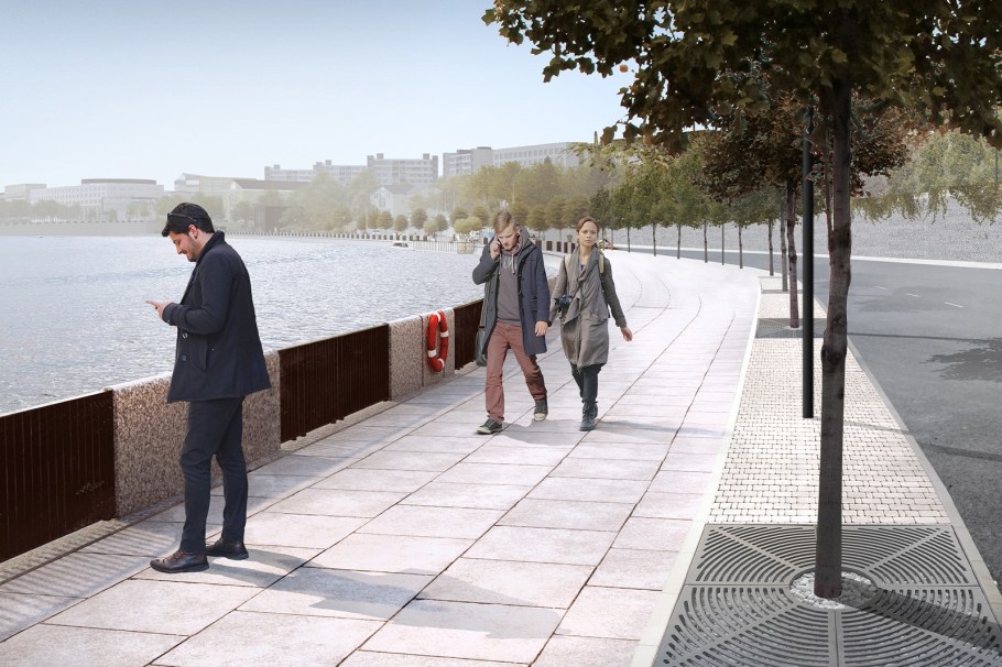 Крутицкая набережная реконструкция