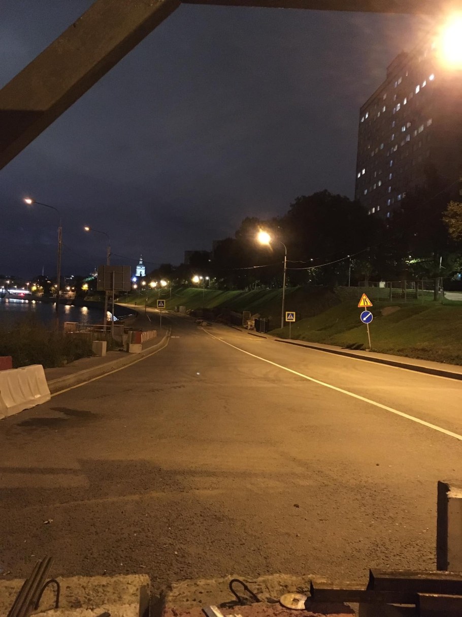 Крутицкая набережная реконструкция