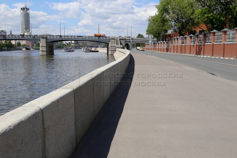 Крутицкая набережная реконструкция