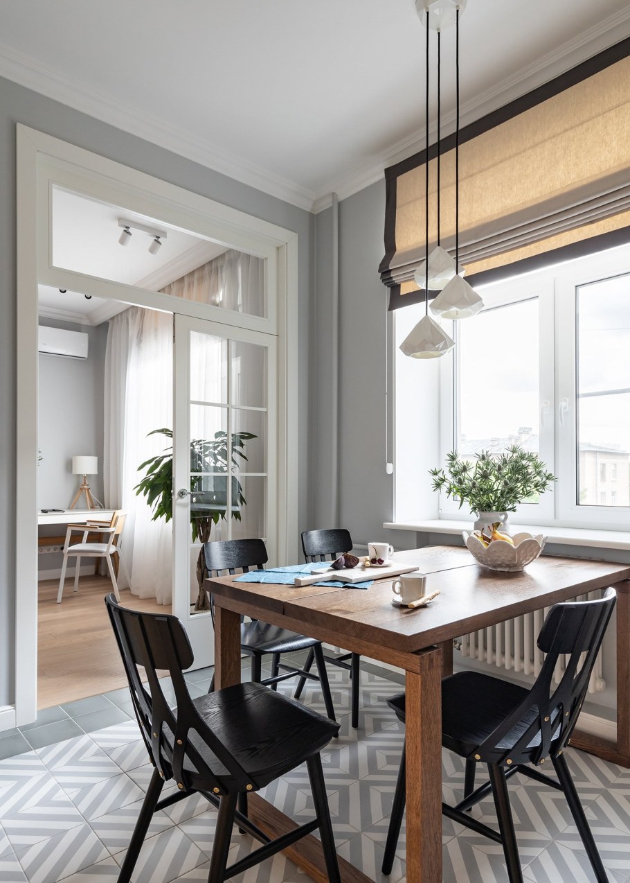 Сталинка в скандинавском стиле