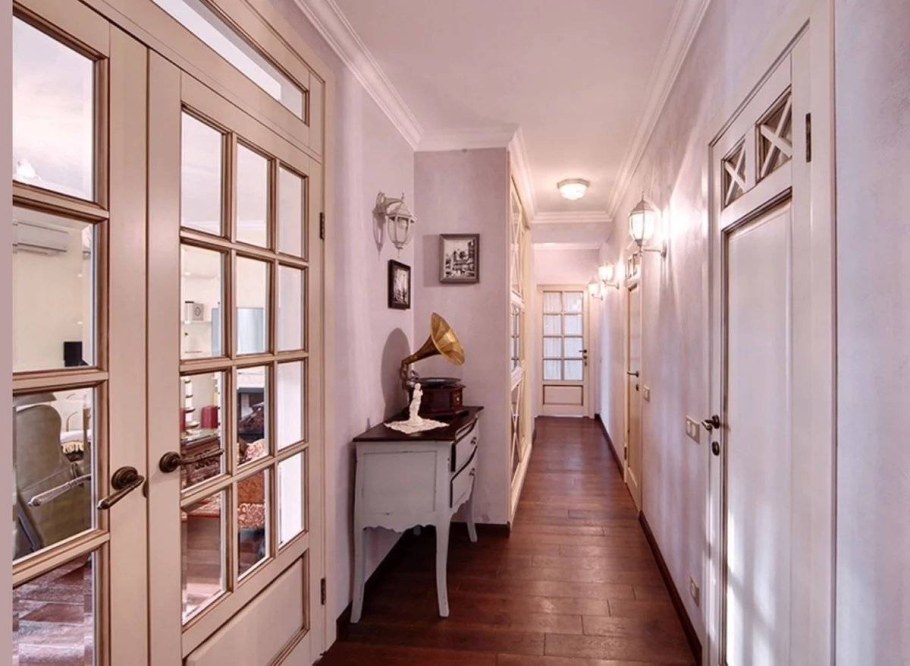 Прихожая в стиле сталинский Ампир