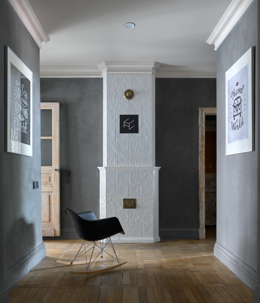 Прихожая в стиле сталинский Ампир