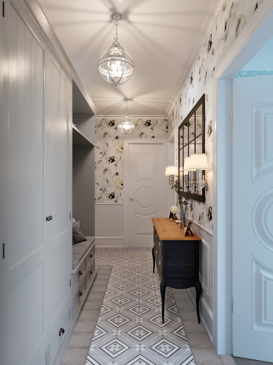 Сталинка с высокими потолками