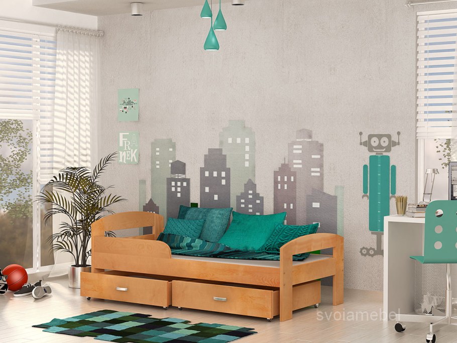 Кровать чердак Умка