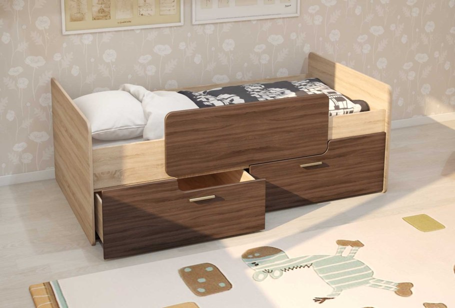 МС "Умка" к-001 (кровать) ЛДСП