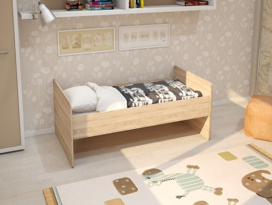 МС "Умка" к-001 (кровать) ЛДСП дуб сонома