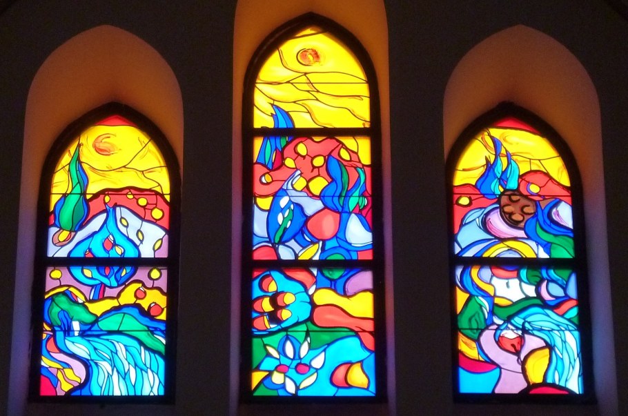 Витражи раннехристианских храмов