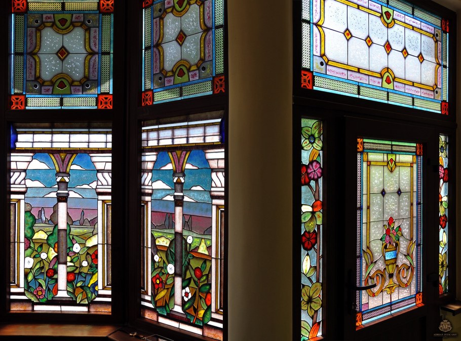 Витраж в Чапультепекский дворец, Мехико