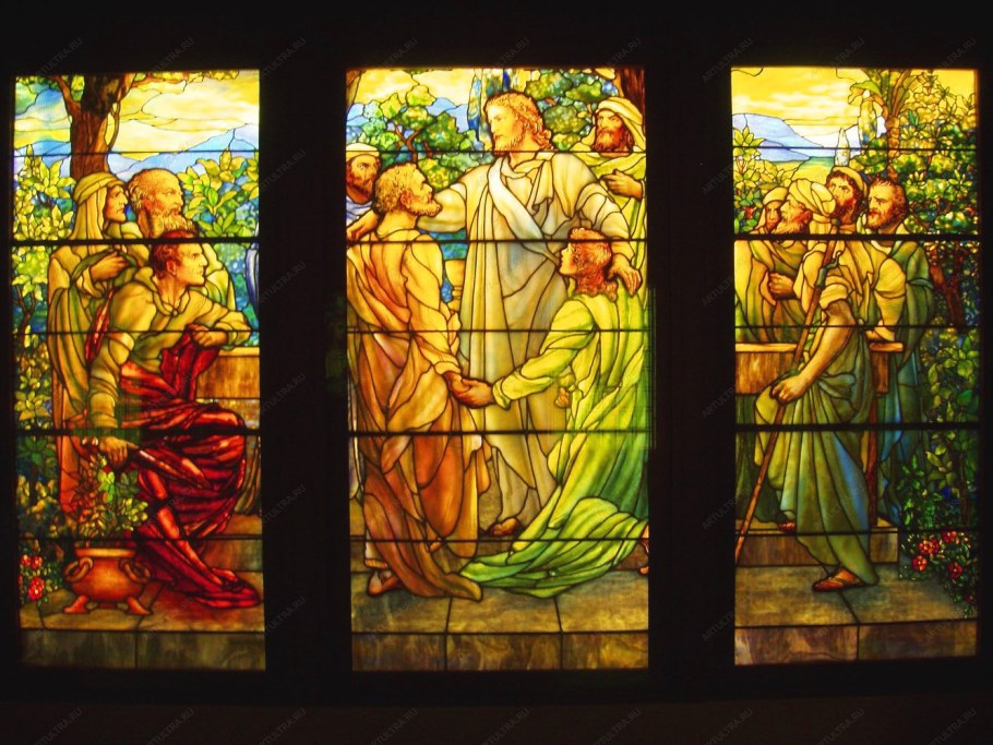Луис комфорт Тиффани витражи