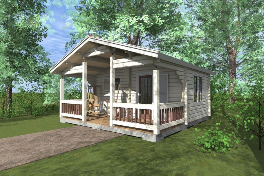 Маленькая терраса на даче