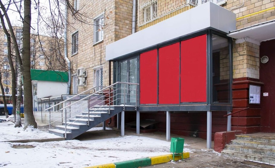 Безрамное остекление Неоклассика