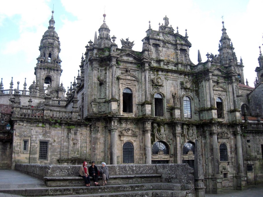 Собор Святого Иакова Сантьяго-де-Компостела архитектура