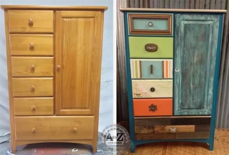 Мебель из старых досок