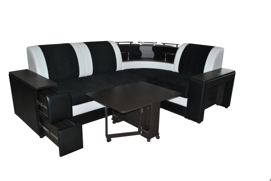 Диван угловой Атланта next со столиком