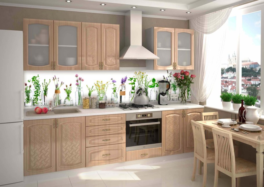 Сурская мебель кухни Сити анегри