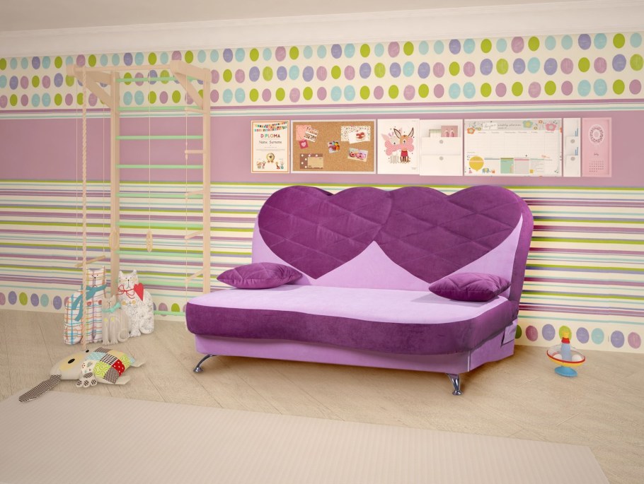 Диван в детскую комнату девочке