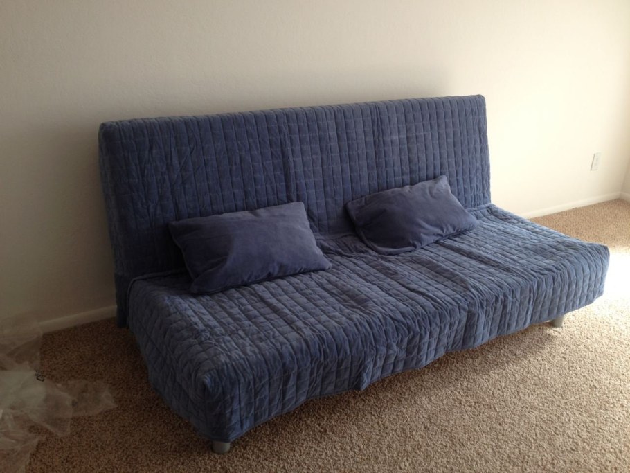 Икеа диван БЕДИНГЕ фиолетовый