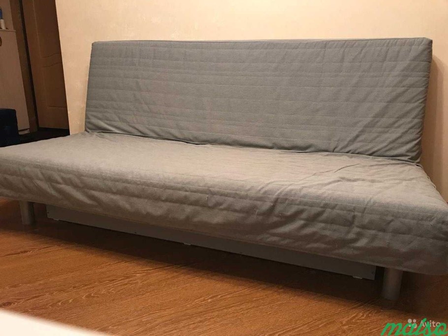 Диван икеа БЕДИНГЕ серый