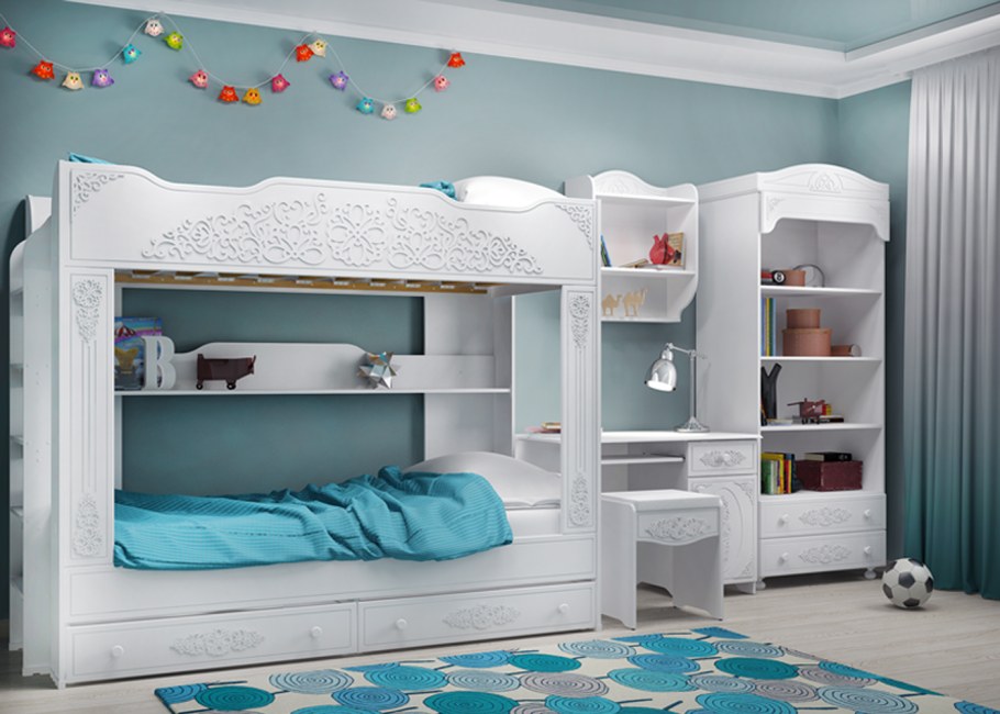 Кровать с 2-мя ящиками «Лючия»