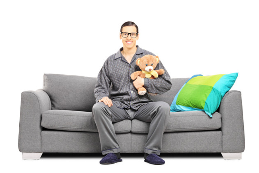 Семья в комнате