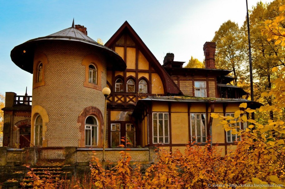 Норвегия дом на острове