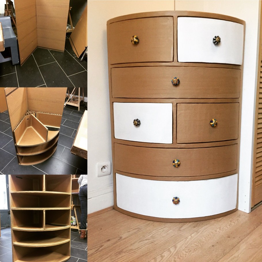 Мебель из картона