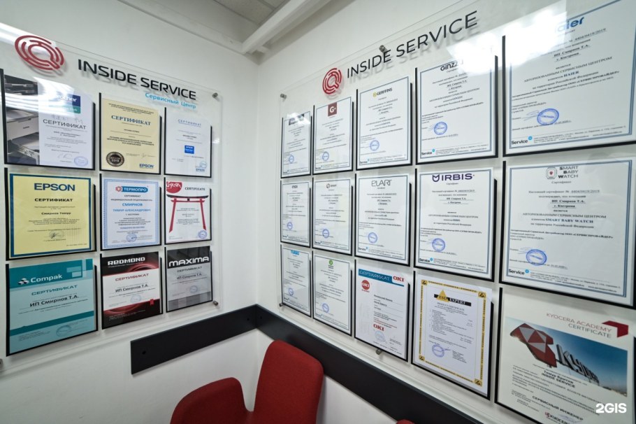 Пространство интерьера сложное