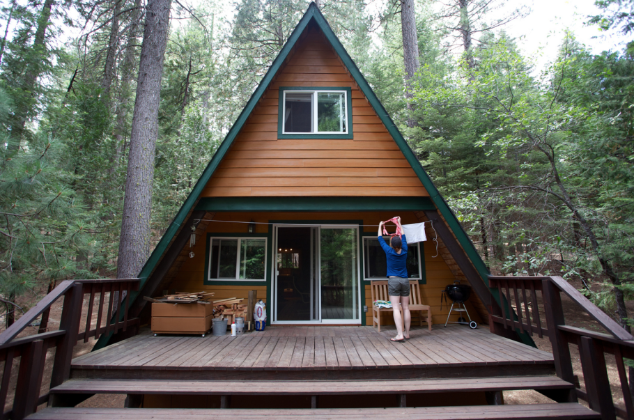 Дом шалаш лофт