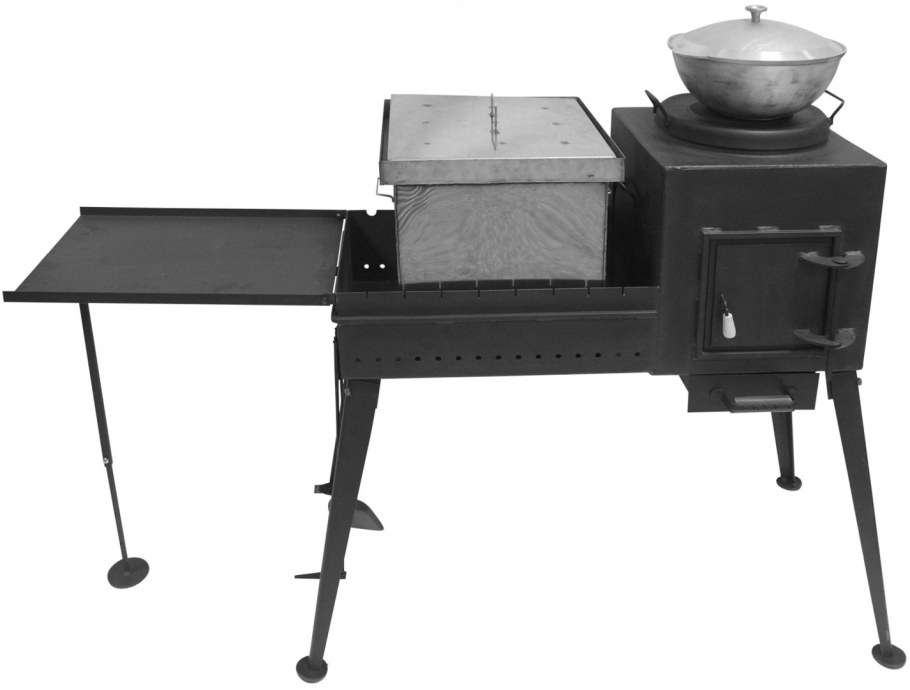 Мангал с зольником чертеж