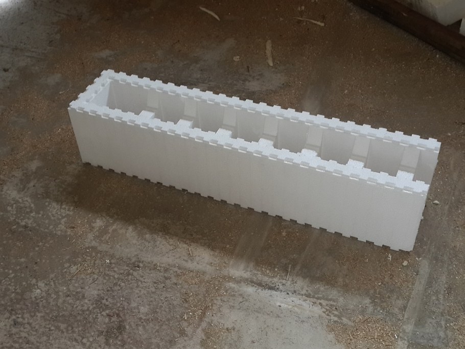 Несъёмная оплубка из арболита