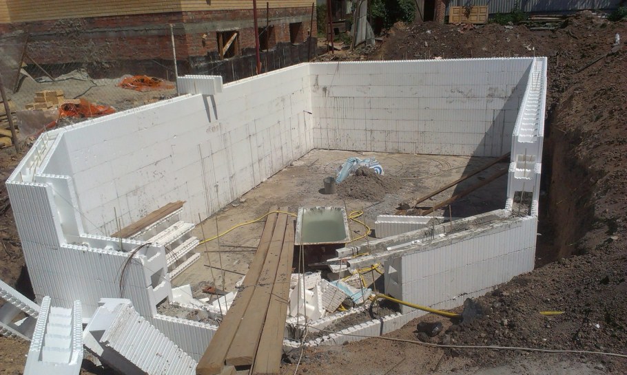 Несъемная опалубка пеноплекс