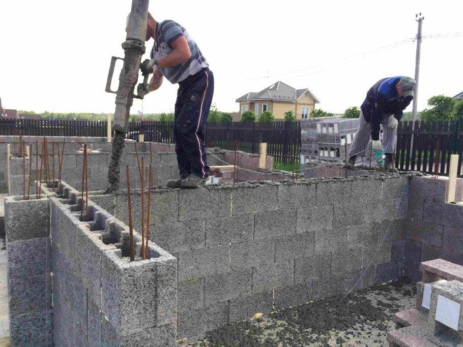 Несъемная опалубка Каскад